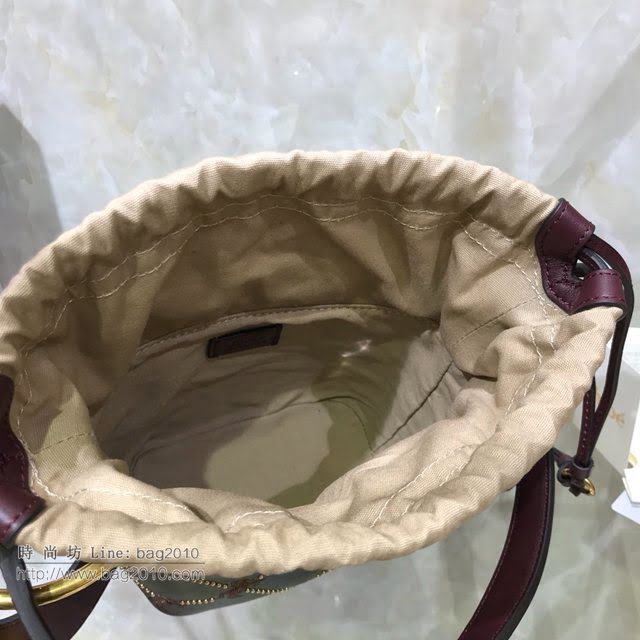 Chloe女包 克洛伊經典小馬刺繡鉚釘系列拼色水桶包 Chole手提肩背斜挎包  jjh1311